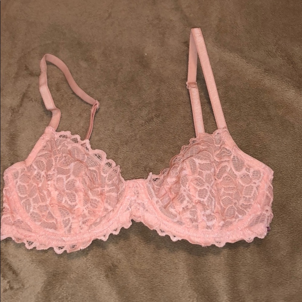 LIKE NEW UNLINED PINK BRA